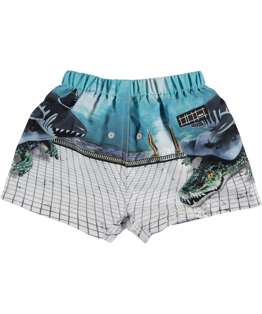 Newton - Pool Side - UV badebukser med badedyr