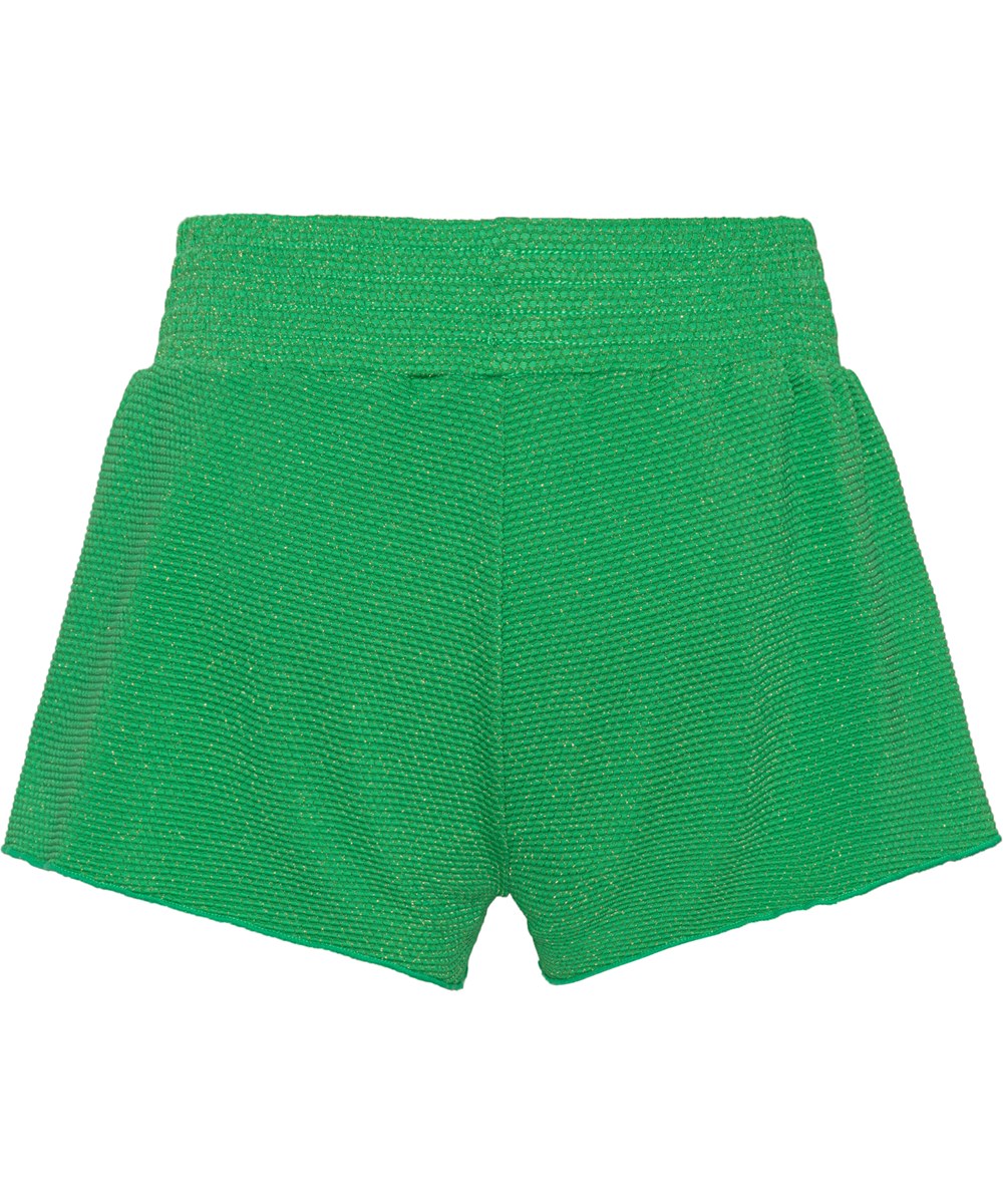 Nicci - Green Bee - Babeshorts i grøn med bindebånd