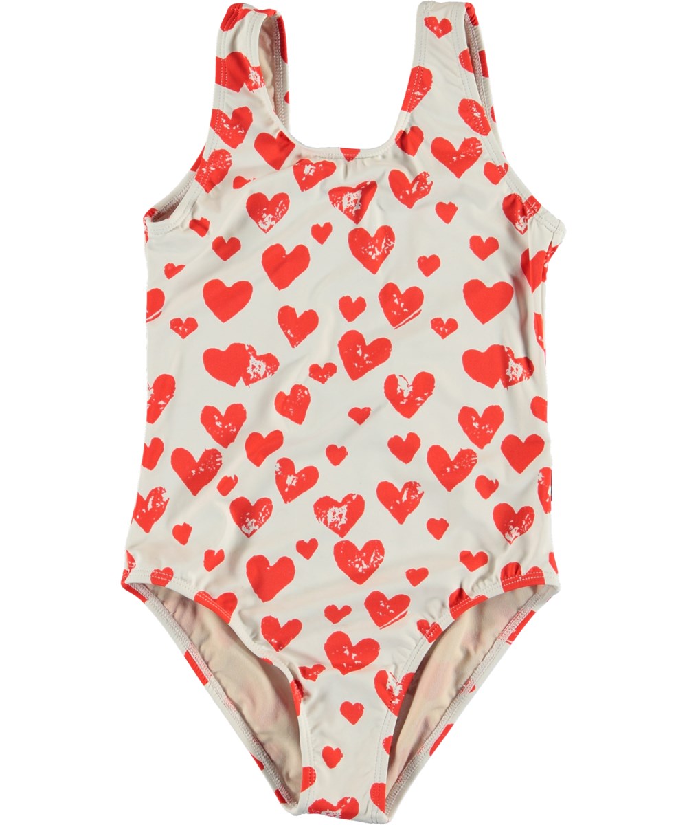 Nika - All Is Love - UV badedragt med hjerter