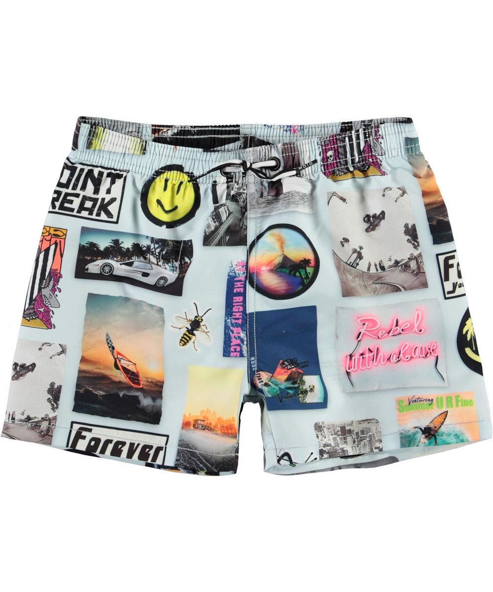 Niko - Summer Scrap Book - UV badeshort scrap book