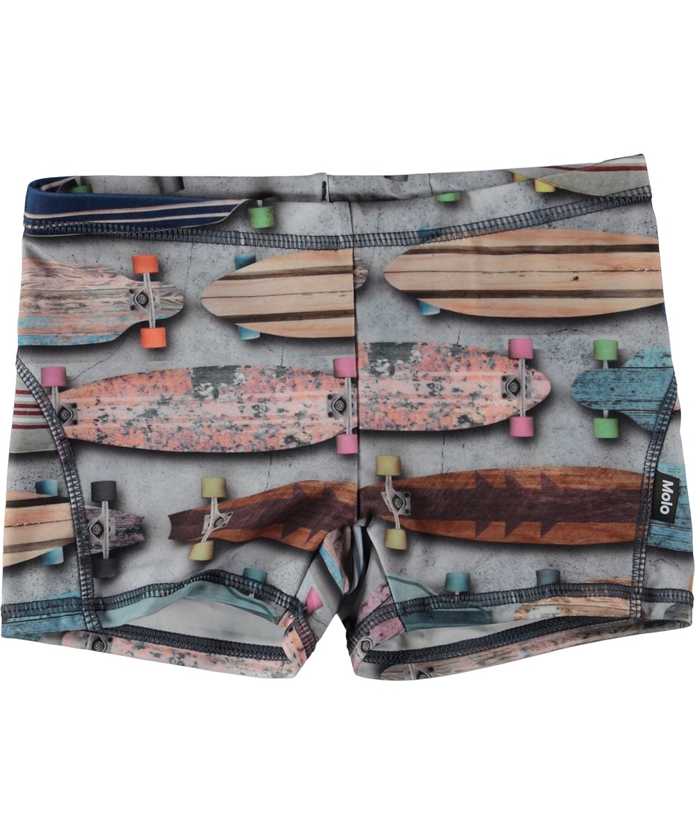 Norton - Board Stripe - Korte badebuksermed skateboards.