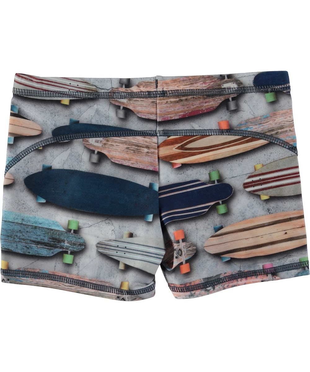 Norton - Board Stripe - Korte badebuksermed skateboards.