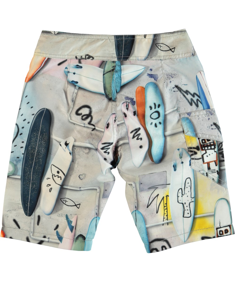 Nalvaro - Summer Walls - Boardies med surfbräda.