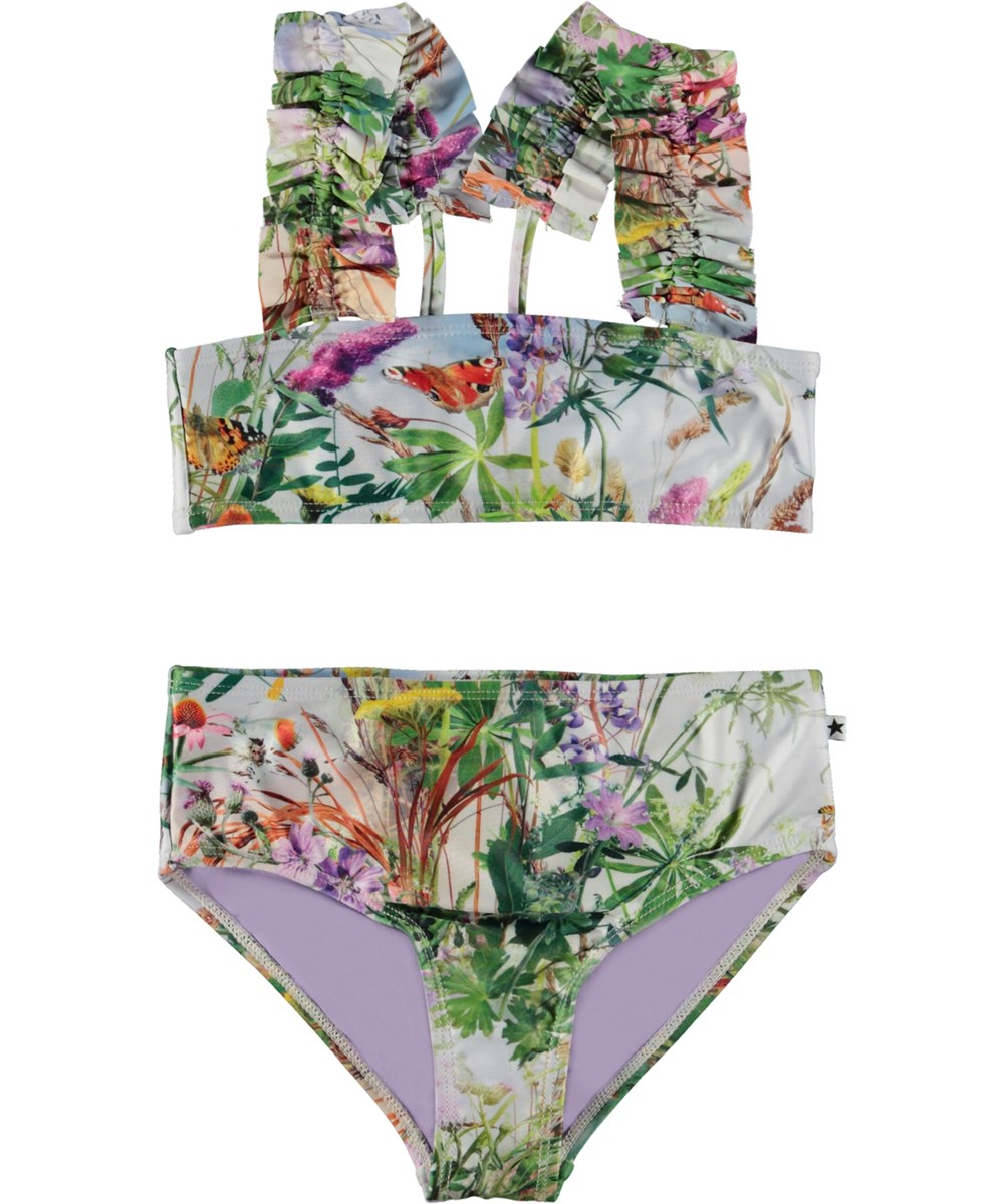 Nice - Wild Nature - Bikini med blommigt mönster.