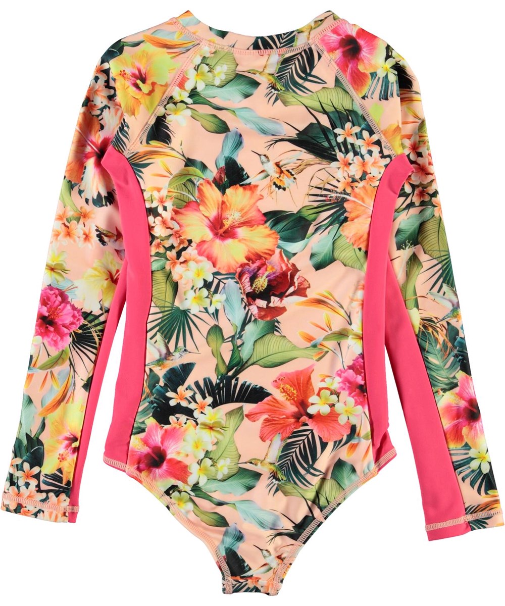 Necky - Hawaiian Flowers - UV badpak met bloemenprint