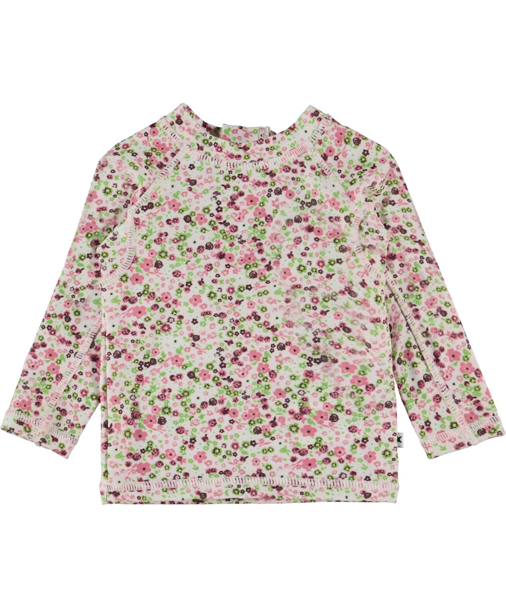 Nemo - Meadow Petit - UV baby zwemshirt met bloemenprint