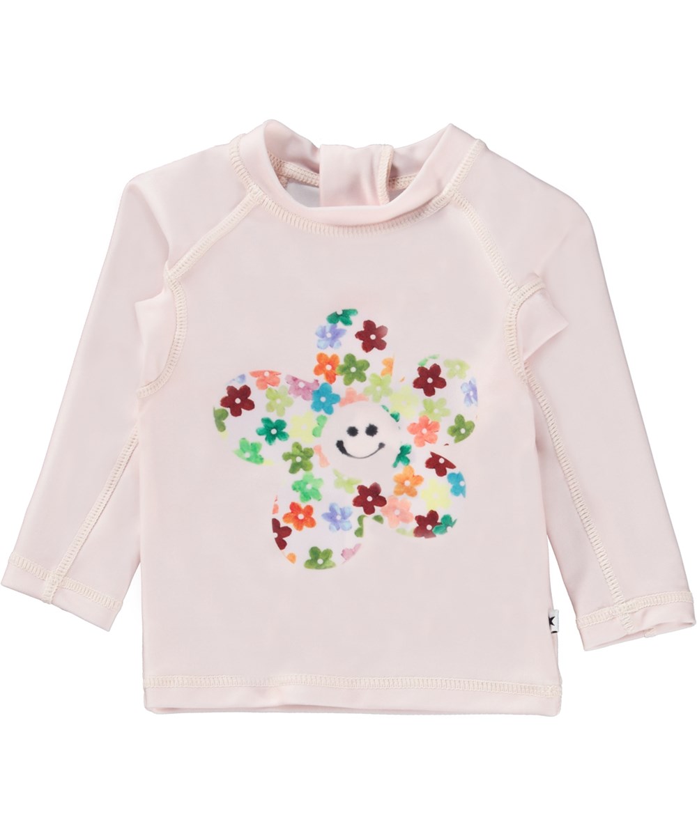 Nemo - Sweet Flower - Roye baby zwemshirt met geblokte bloemenprint