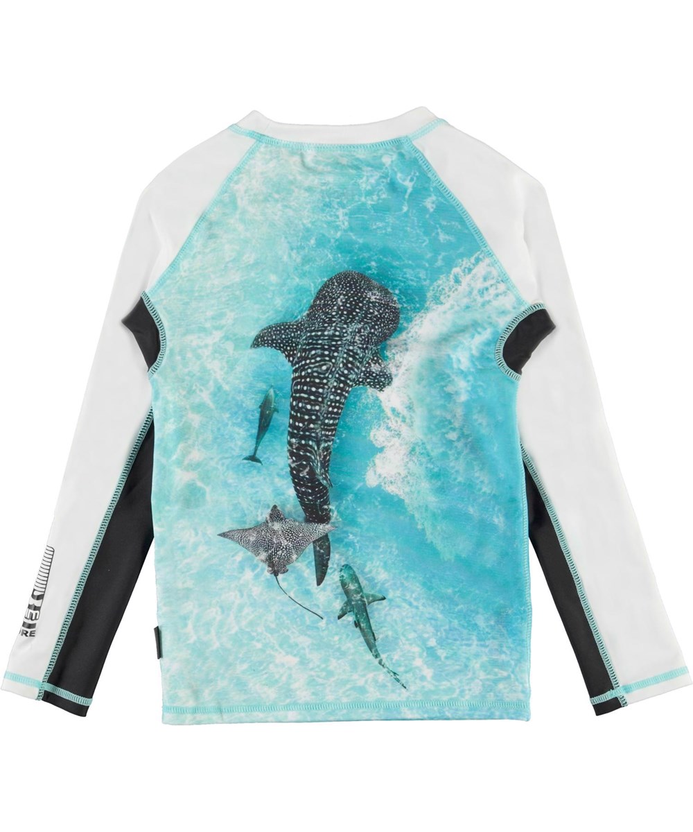 Neptune LS - Boat Spin - UV zwemshirt met bootprint