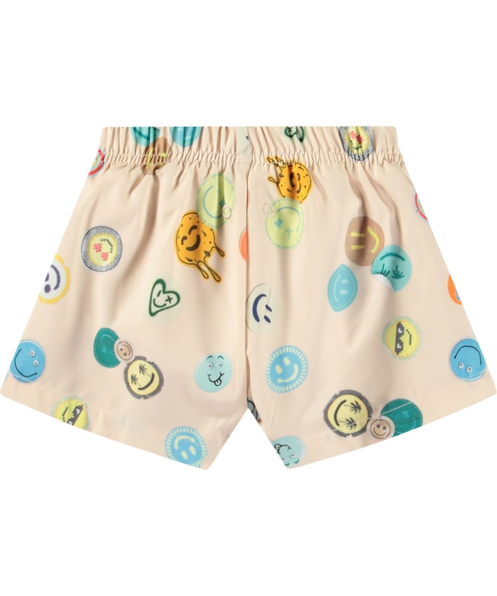 Newton - Sand Smile - Baby zwemshort van gerecycled polyester met UV-bescherming 50+.