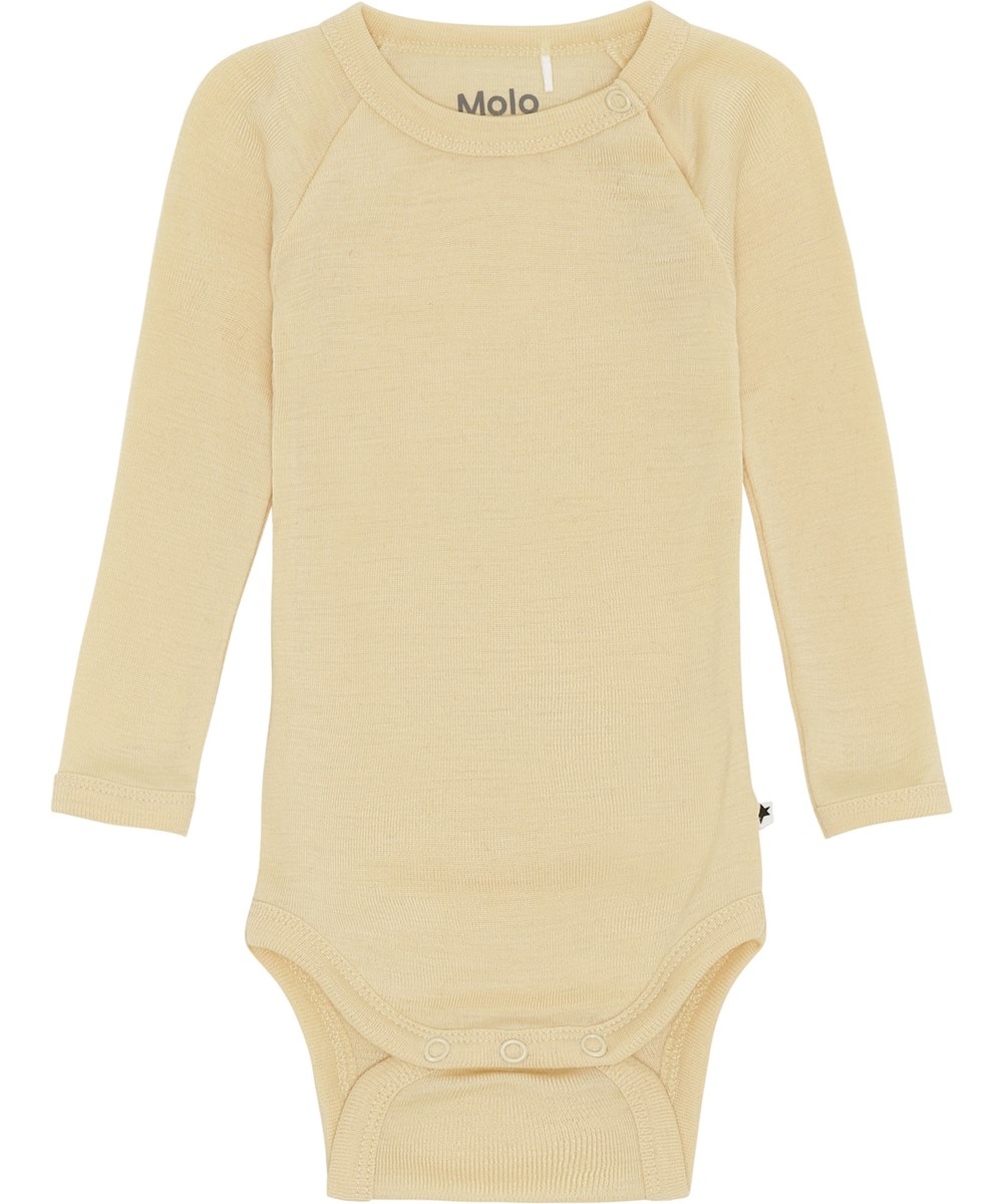 Farai - Starlight - Ljusgul babybody i ull.