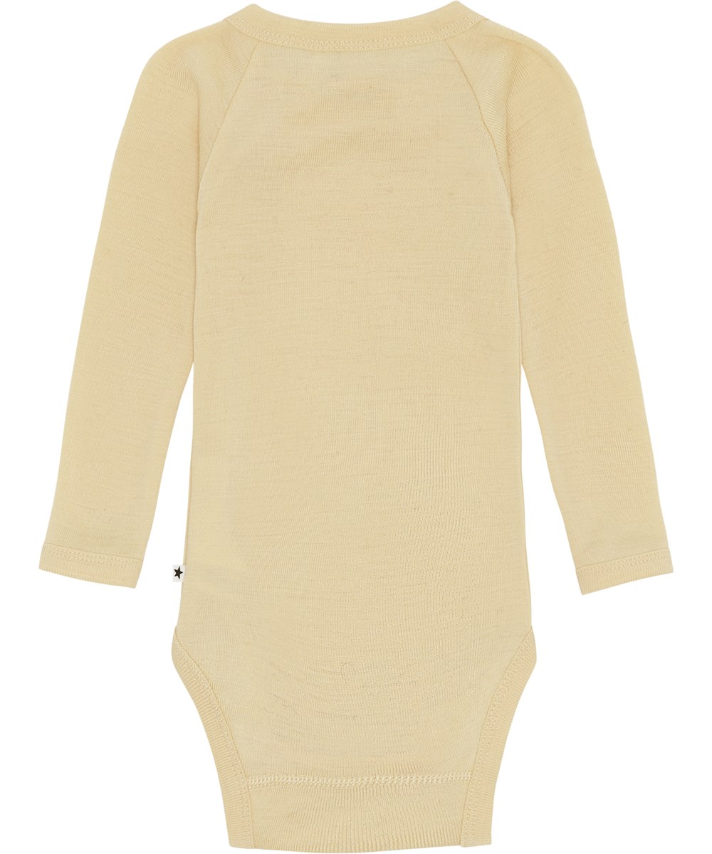 Farai - Starlight - Ljusgul babybody i ull.