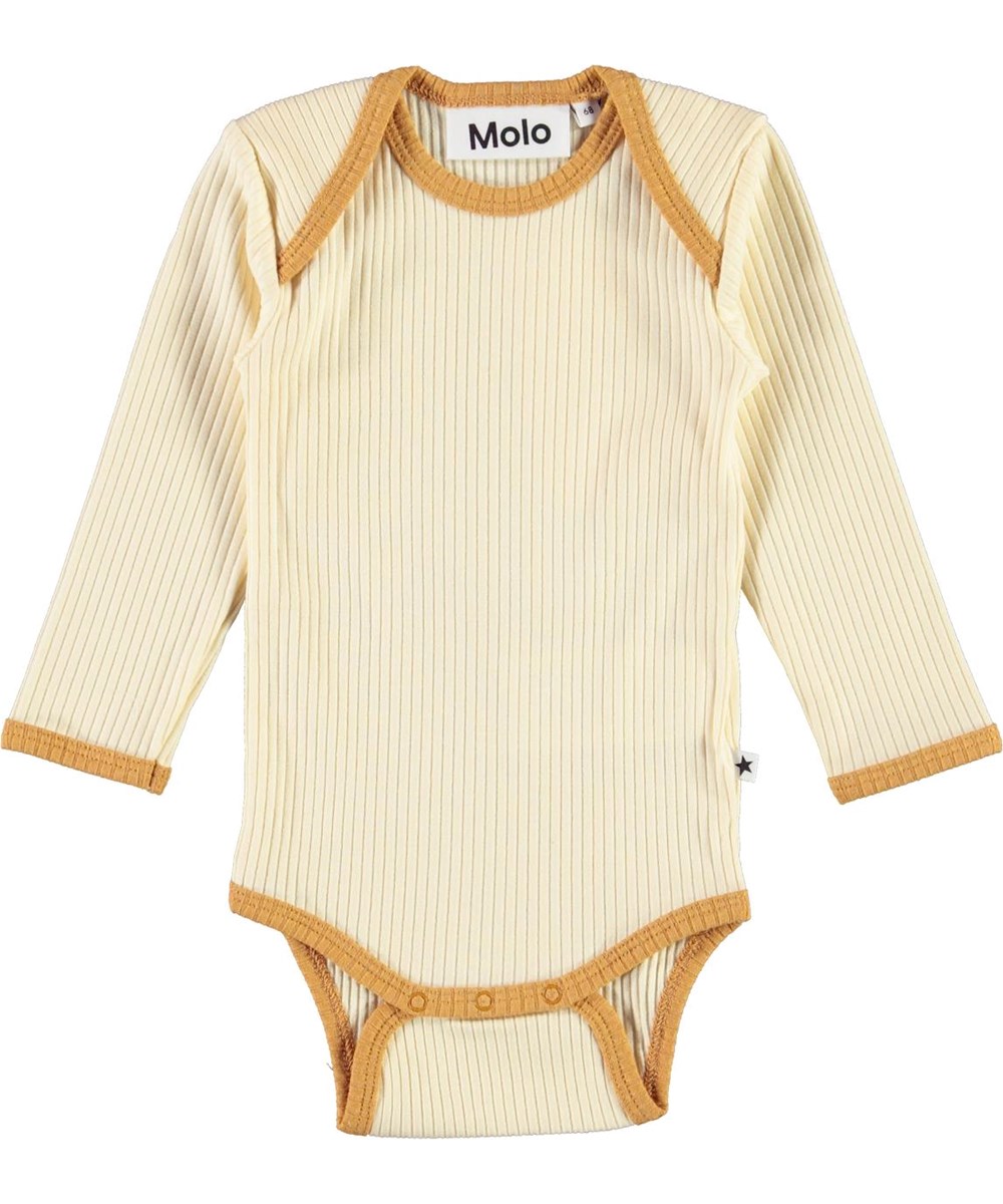 Faros - Marzipan - Beige ribbad body