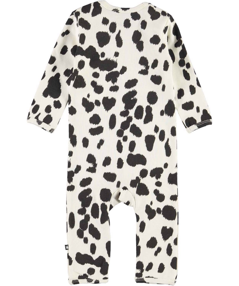 Faso - Dalmatian - Ekologisk långärmad babydräkt med dalmatiner.