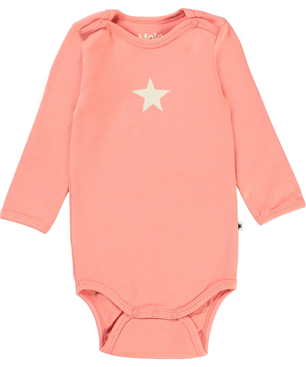 Foss 2-Pack - Coral Meadow - Ekologiskt 2-pack babybodys.