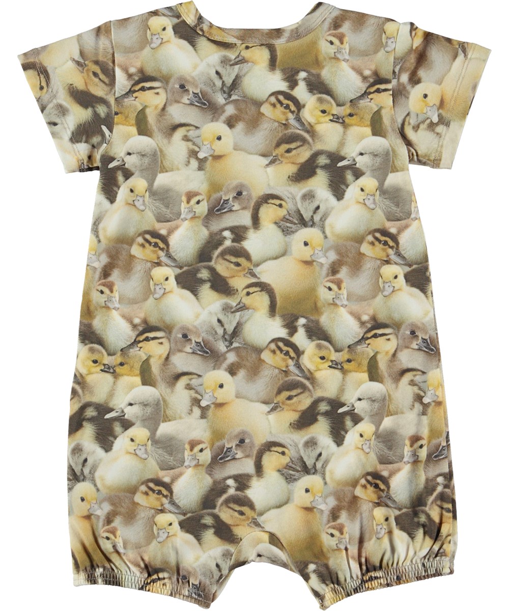 From - Ducklings - Ekologisk babydräkt med ankungar.