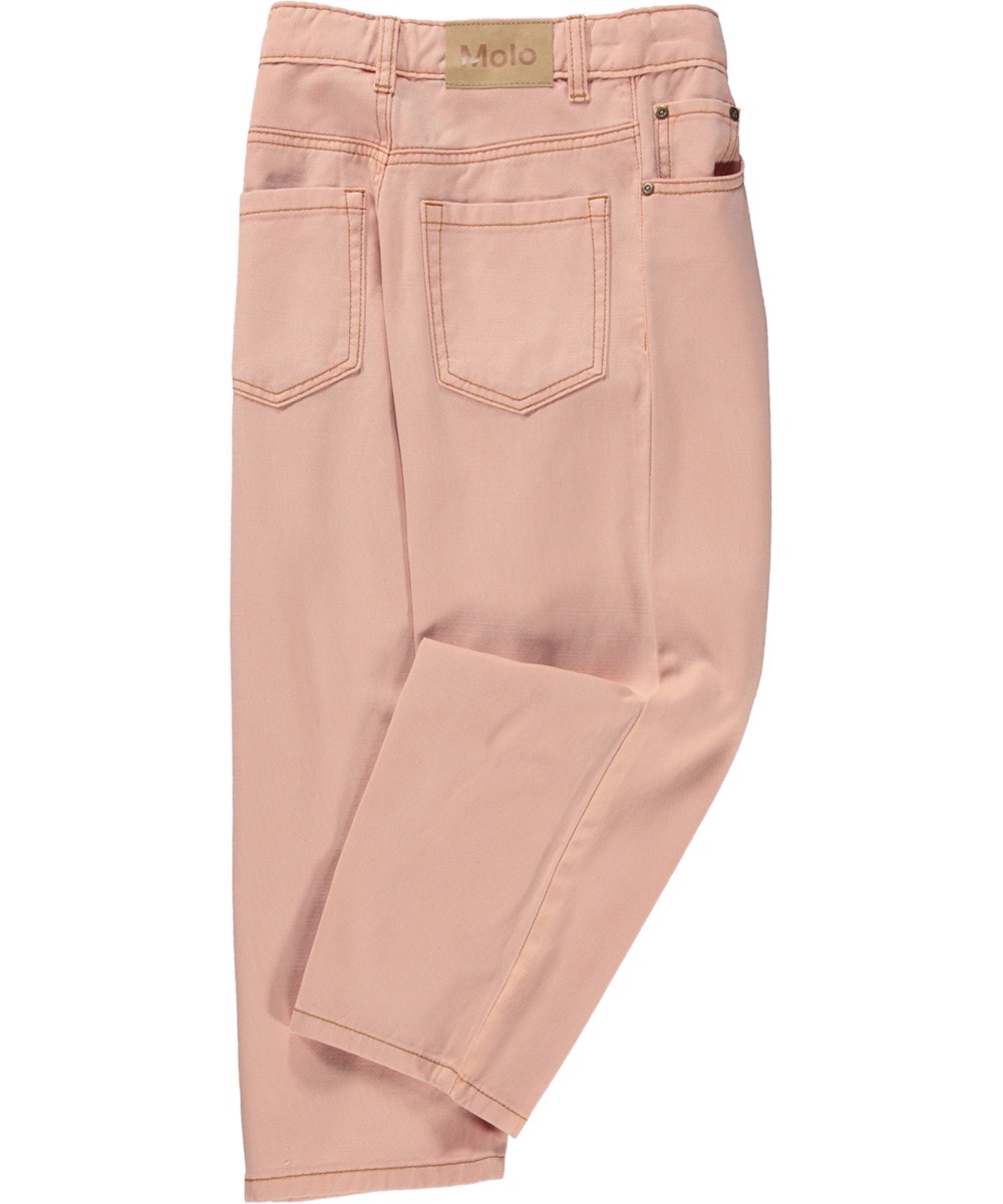 Aiden - Peaches - Rosa jeans med lös passform.