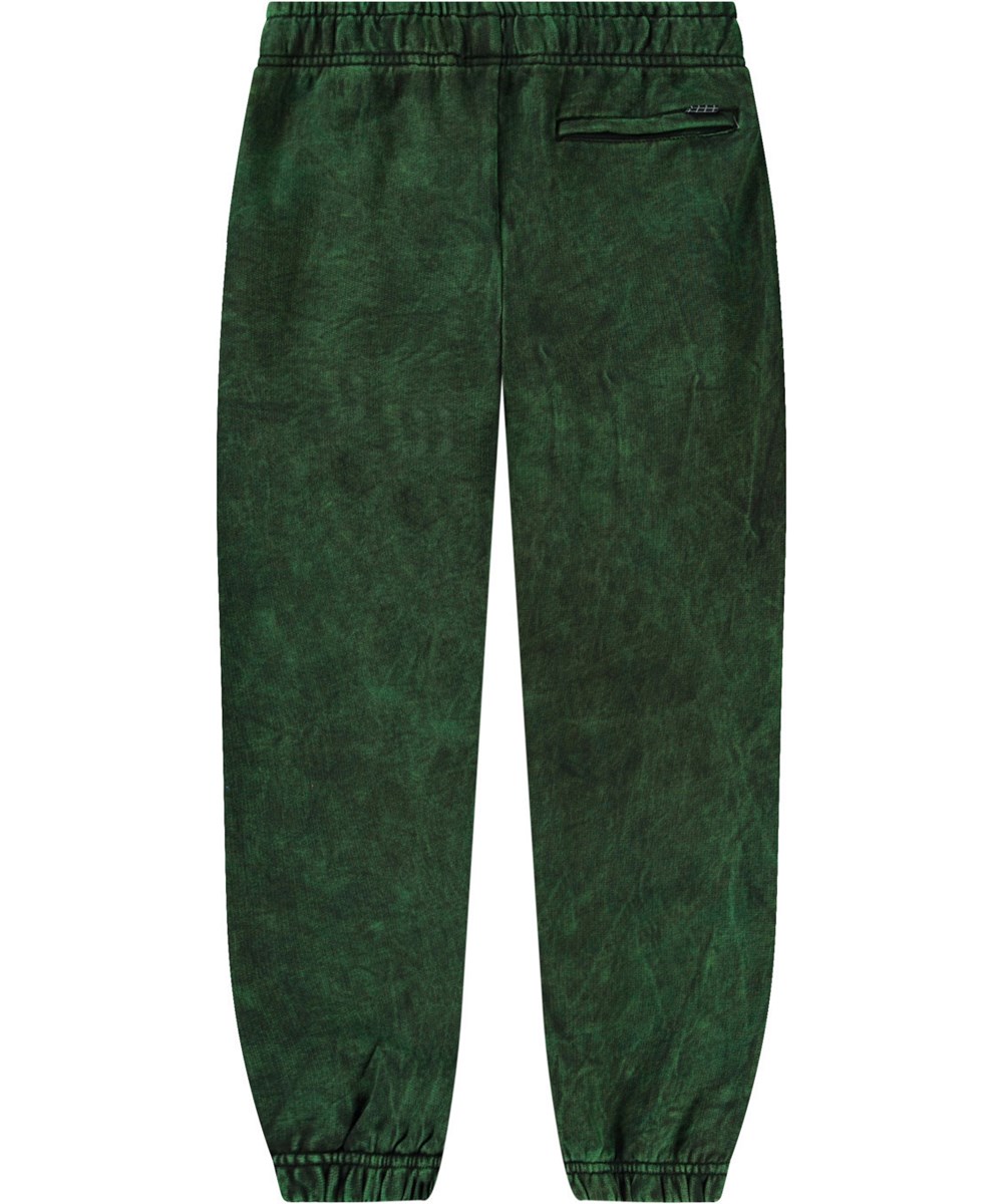 Allen - Amazonas Dye - Gröna sweatpants i ekologisk bomull för barn.