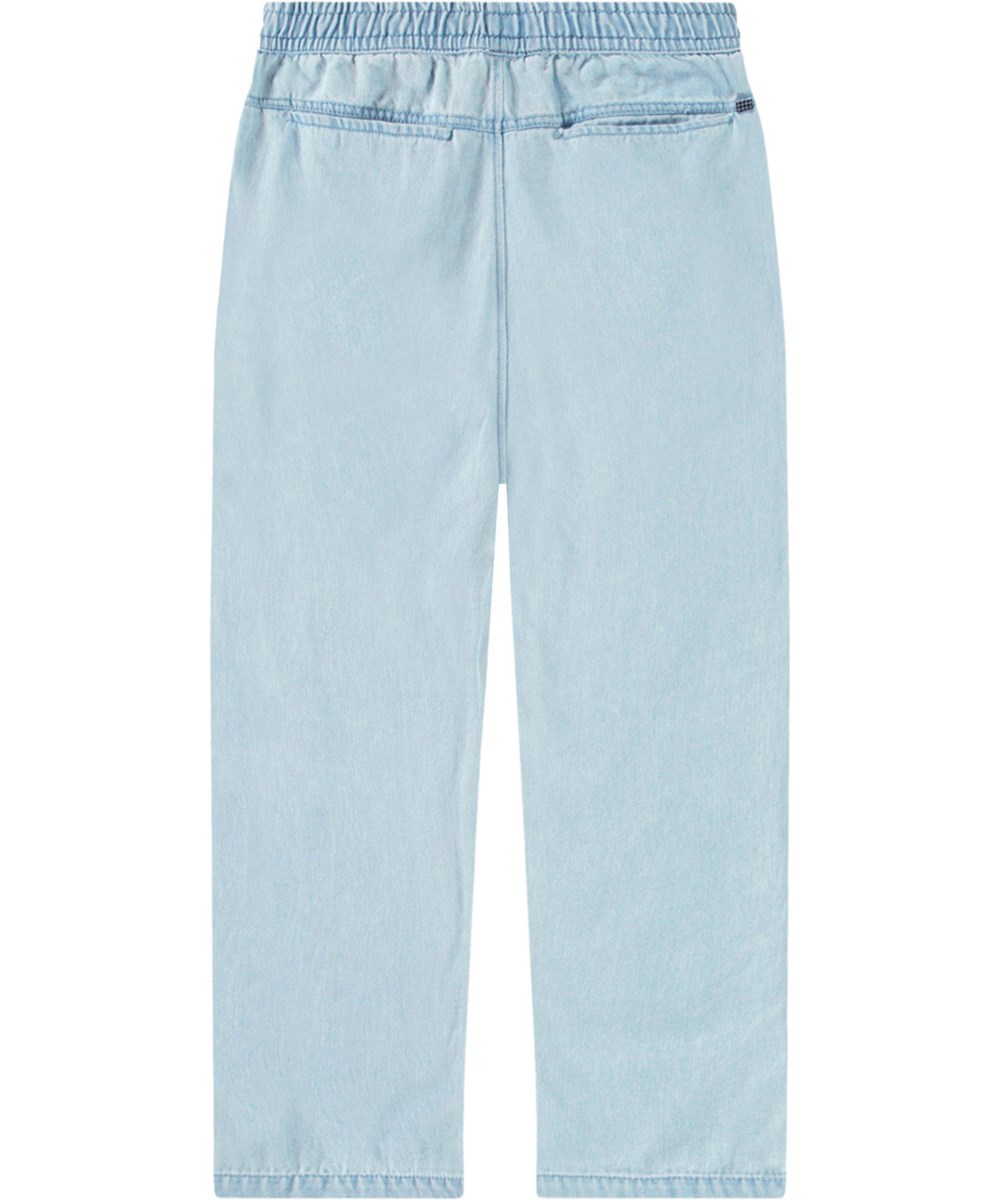 Aster - Misty Denim - Ljusblå jeans i denim, tillverkade av ekologisk bomull för barn.