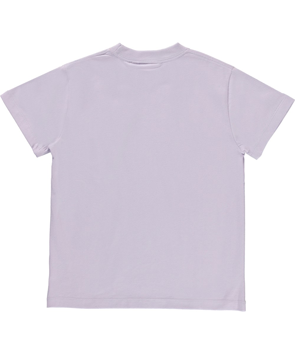 Roxo - Frozen Lilac - Ekologisk ljuslila unisex t-shirt.