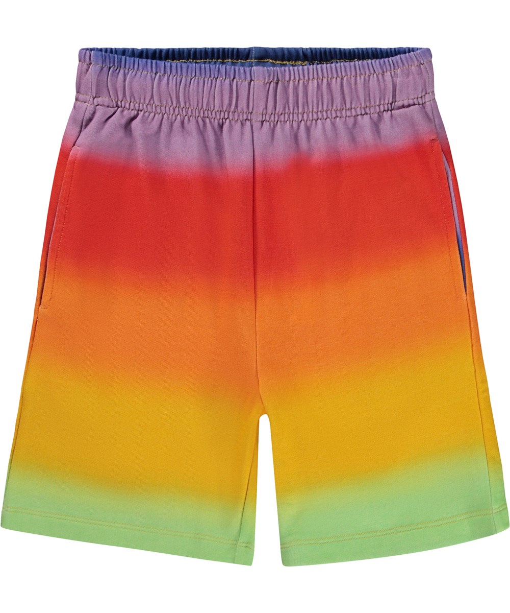 Adian - Rainbow Spray - Jubileumsshorts i regnbågsmönster.