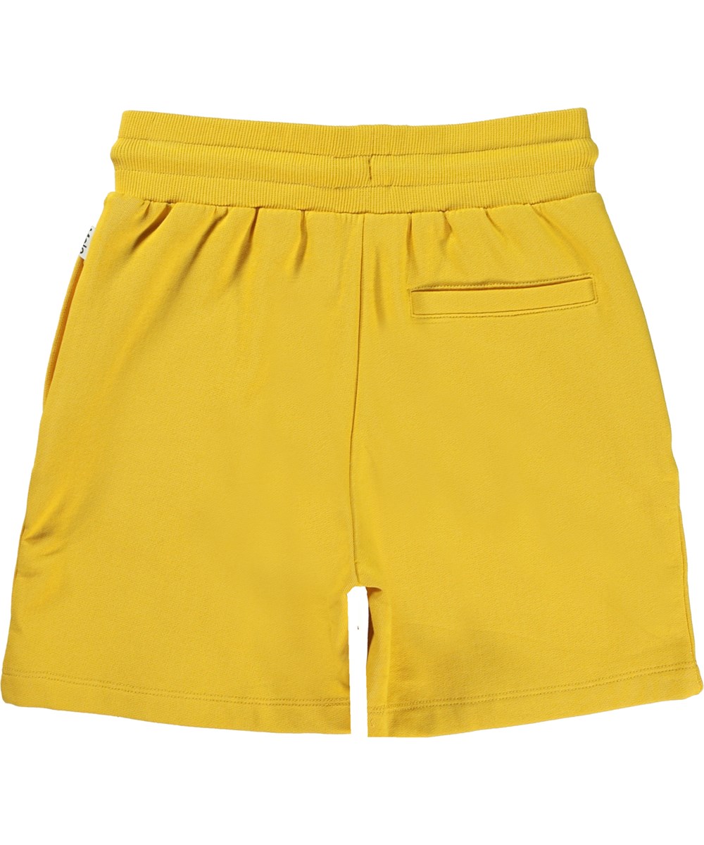 Alw - Sunray - Gula shorts med svart smiley.