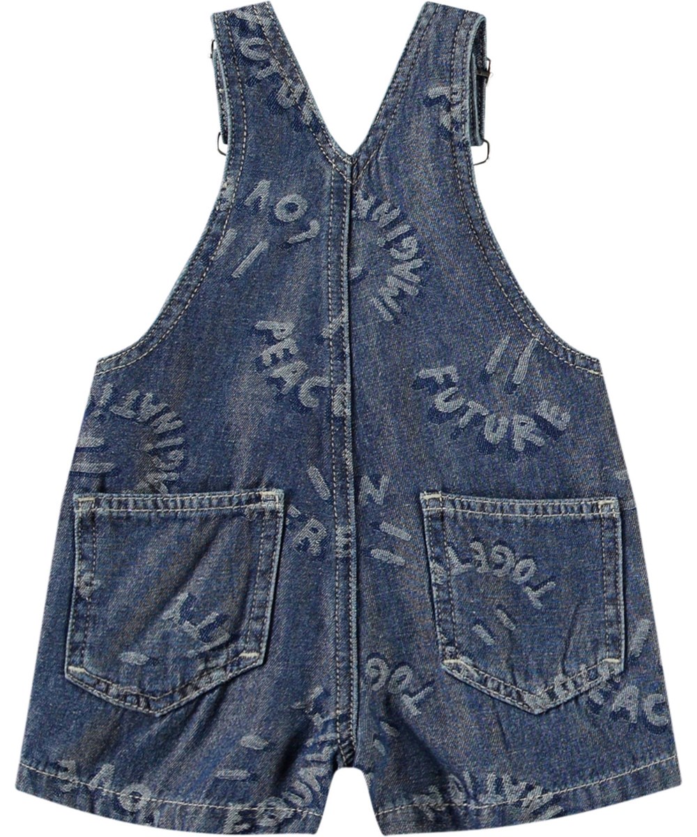 Spot - Word Smiles - Hängslebyxor för baby.