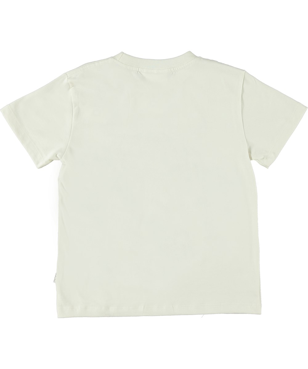 Roxo - White Tiger - Ekologisk kortörmad t-shirt med tigerhuvud.