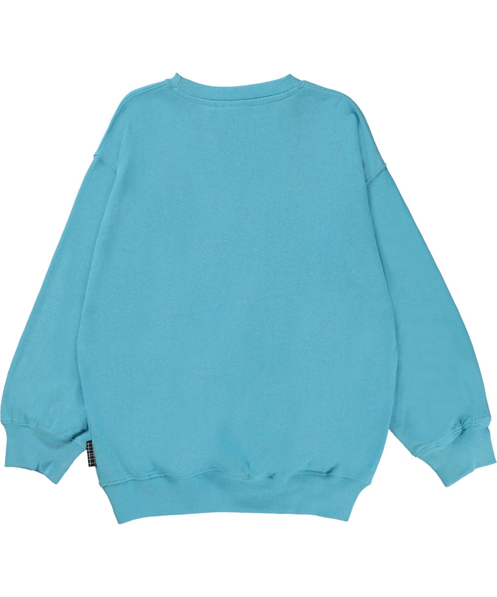 Mar - Blue Grotto - Blå stay sunny sweatshirt.