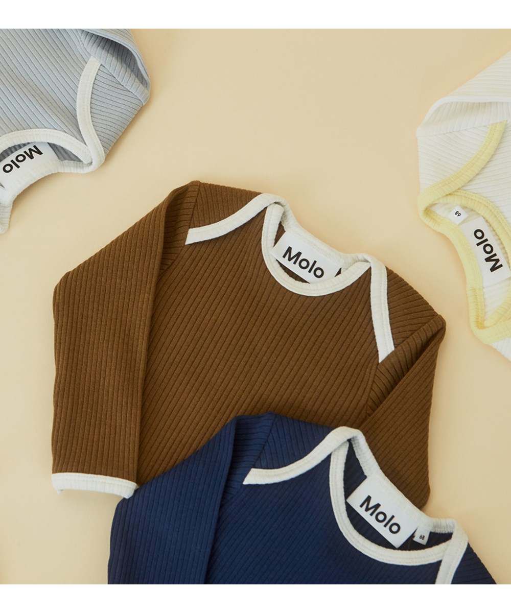 Faros - Oak - Öko-Ripp grün-braun