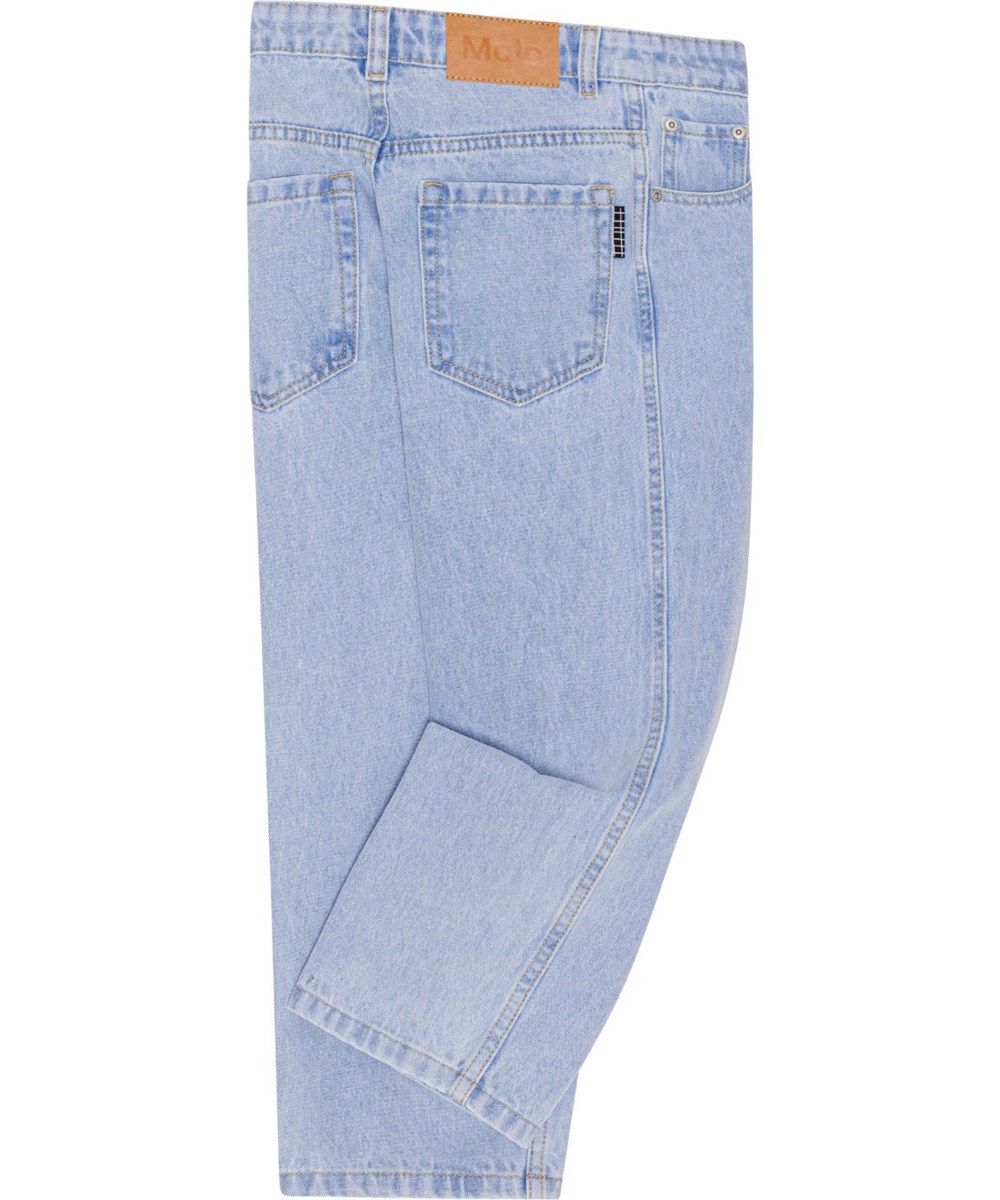 Aiden - Faded Denim - Lichtblauw gewassen unisex jeans