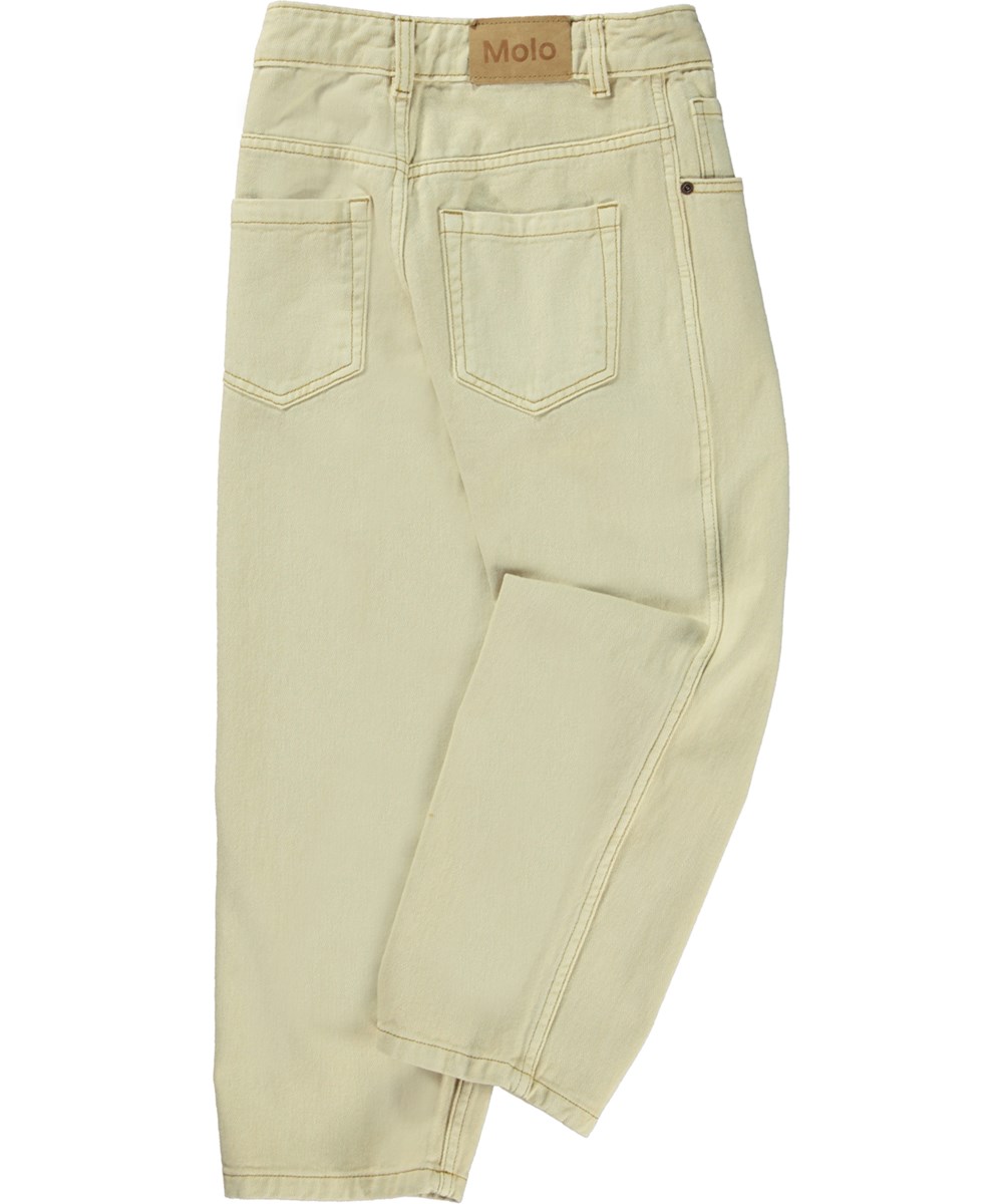 Aiden - Naturelle - Extra wijde unisex jeans in beige