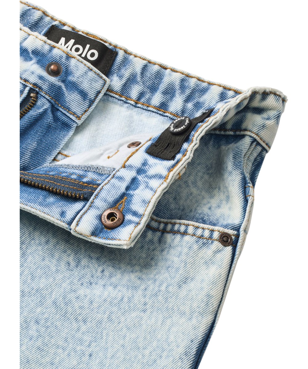 Aiden - Light Stone Denim - Blauwe kinderspijkerbroek gemaakt van biologisch katoen 