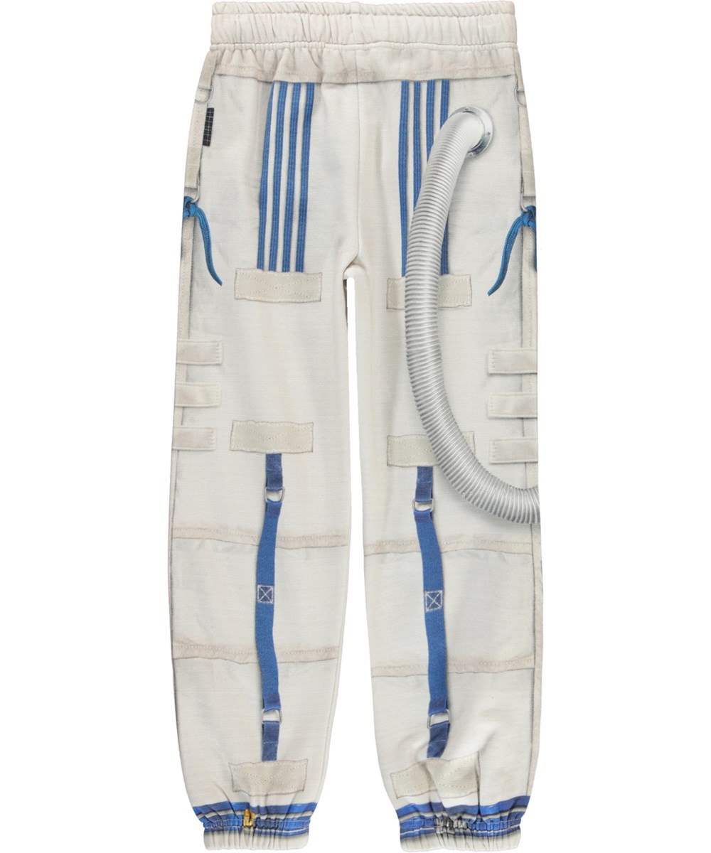 Am - Be Astronaut - Lichtgekleurde unisex joggingbroek met astronauten print 