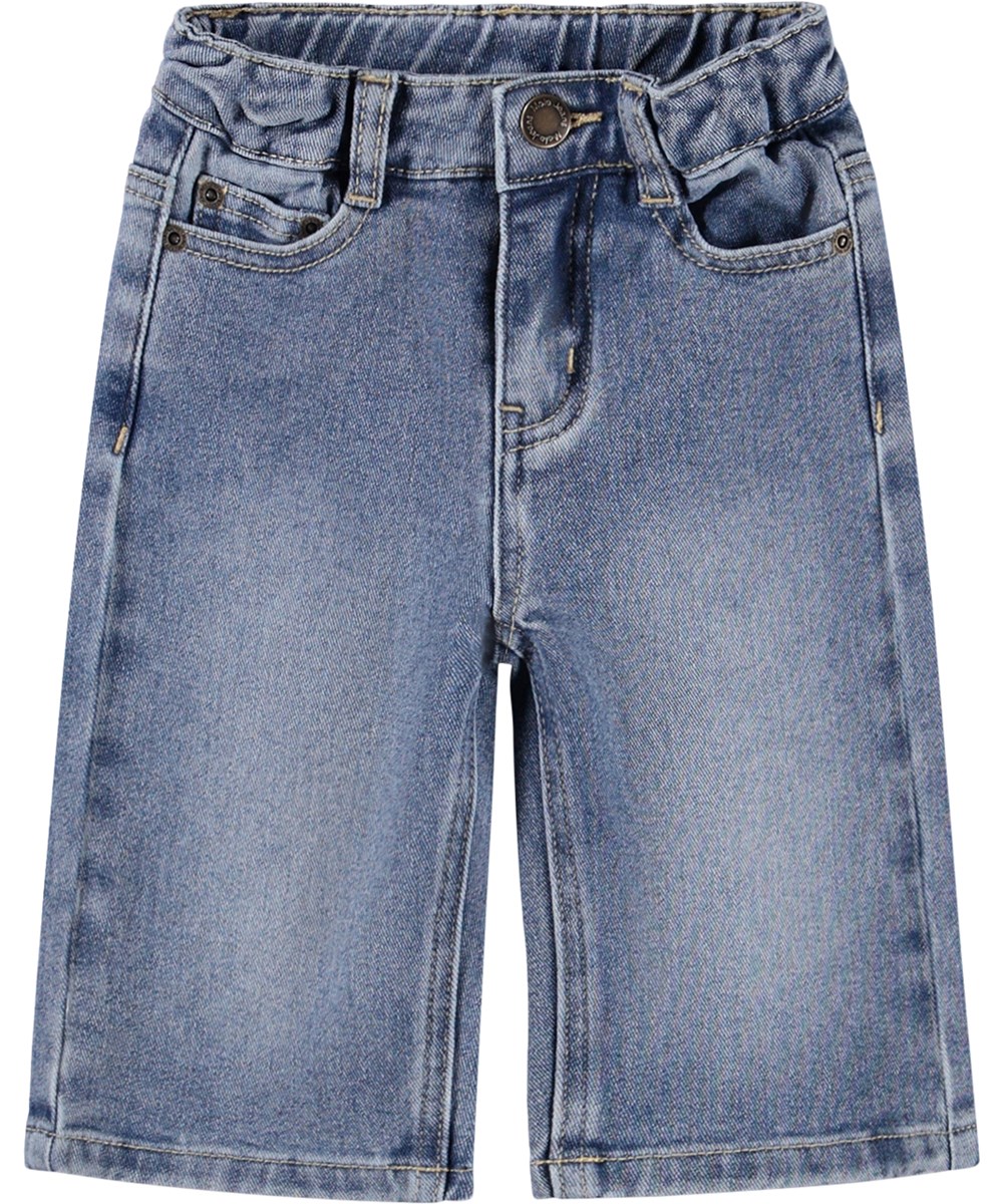 Sevan - Vintage Blue - Blauwe jeans voor de kleintjes gemaakt van biologisch katoen met stretch