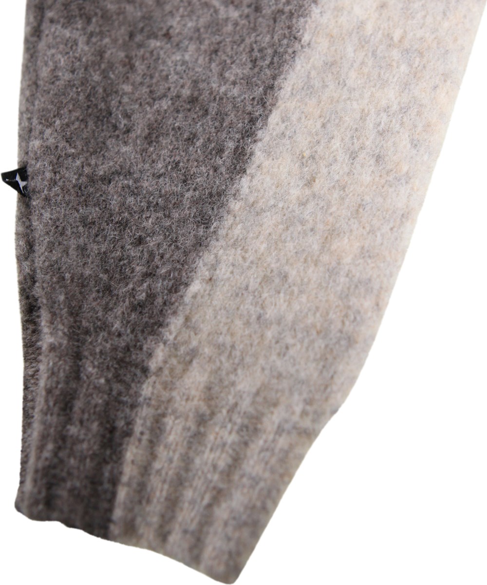 Simmer - Echo Melange - Grijze broek voor de kleintjes gemaakt van een zachte wolmix.