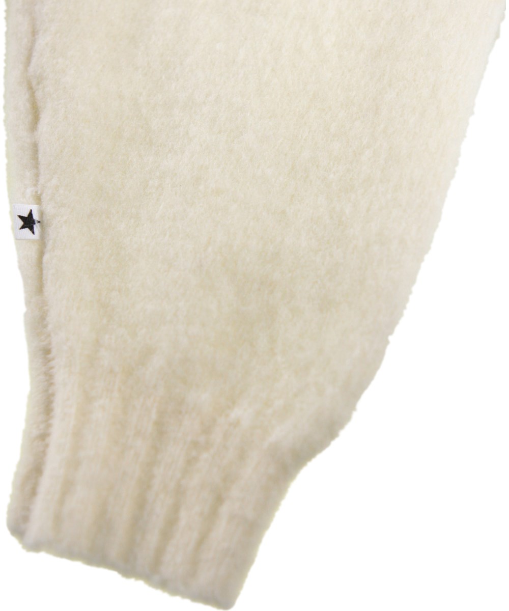 Simmer - White Noise - Gebroken witte broek voor de kleintjes gemaakt van een zachte wolmix.