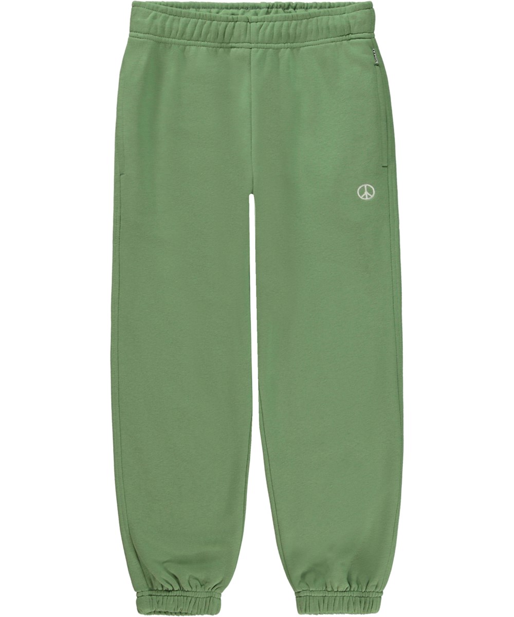 Adan - Meadow - Blå unisex sweatpants med print af dyr