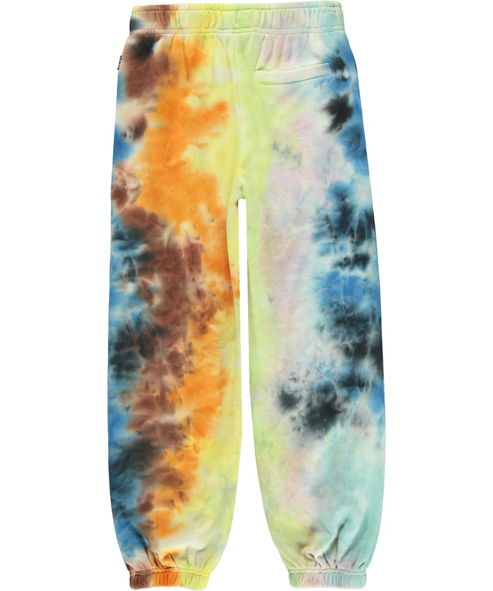 Adan - Nebula Tie Dye - Økologiske unisex sweatpants med tie-dye