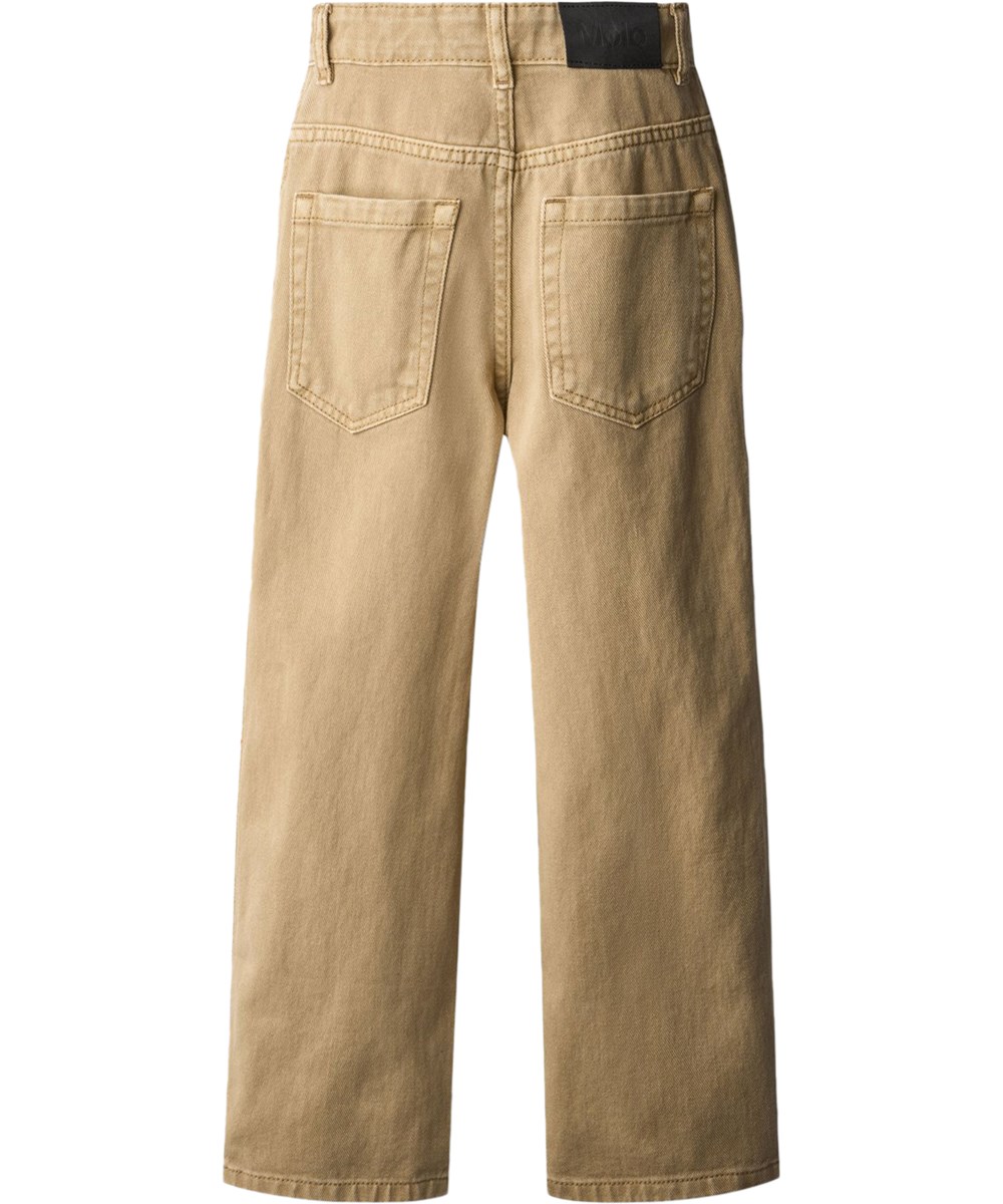 Aiden - Desert Wash - Beige jeans i bomuld til børn 