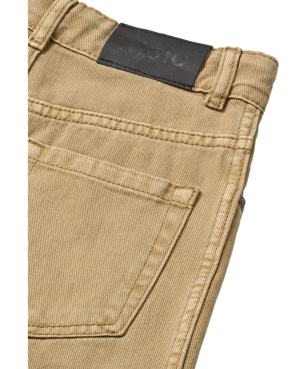 Aiden - Desert Wash - Beige jeans i bomuld til børn 