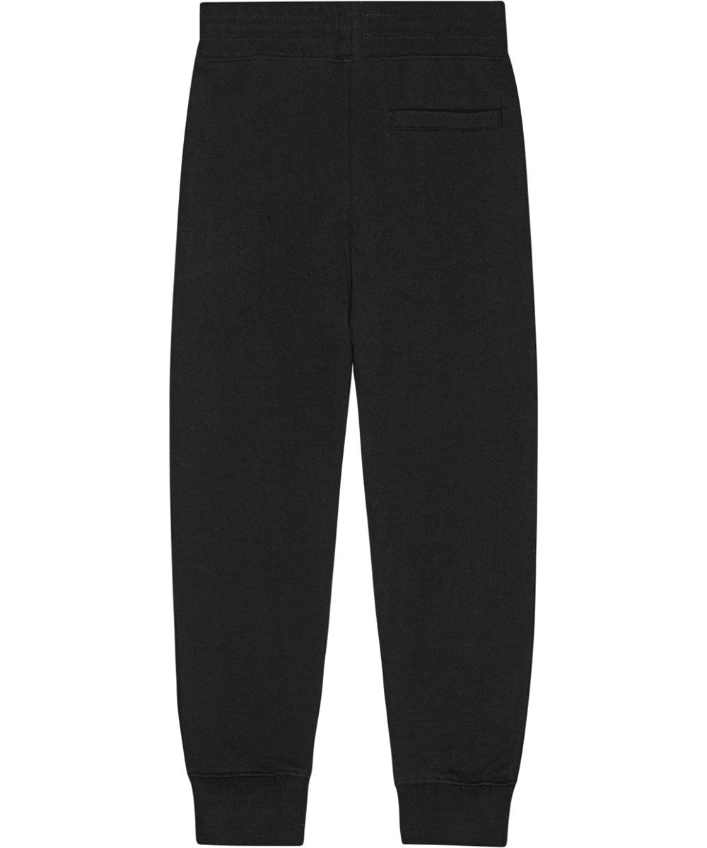 Alvar - Black - Sorte økologiske joggingbukser