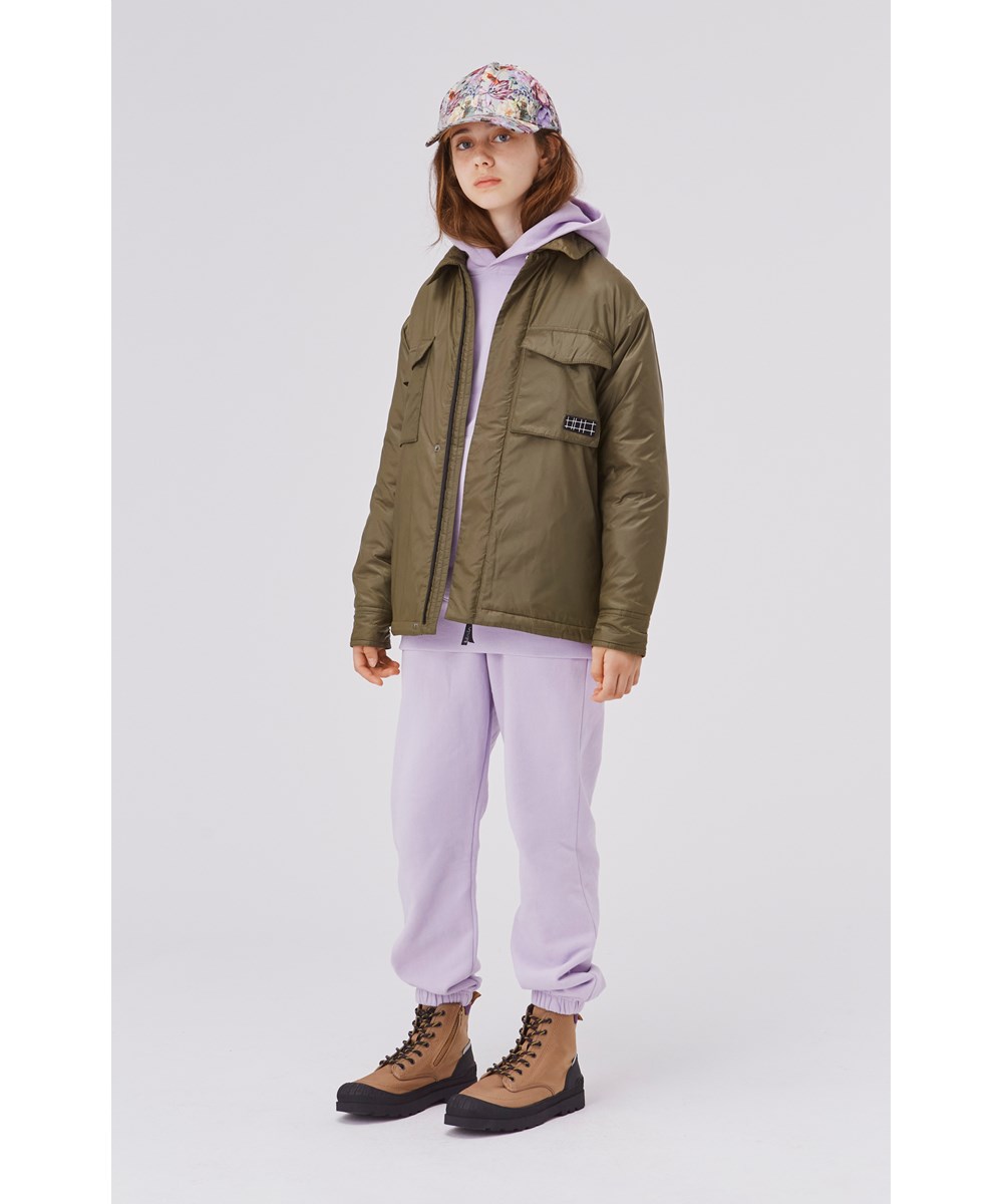 Am - Frozen Lilac - Økologiske lilla unisex sweatpants