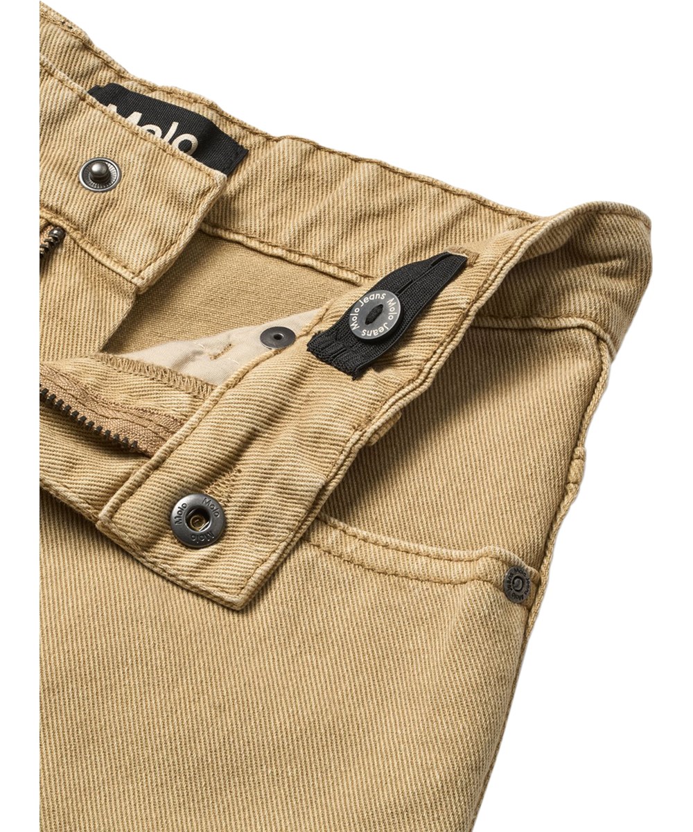 Aiden - Desert Wash - Beige Baumwolljeans für Kinder