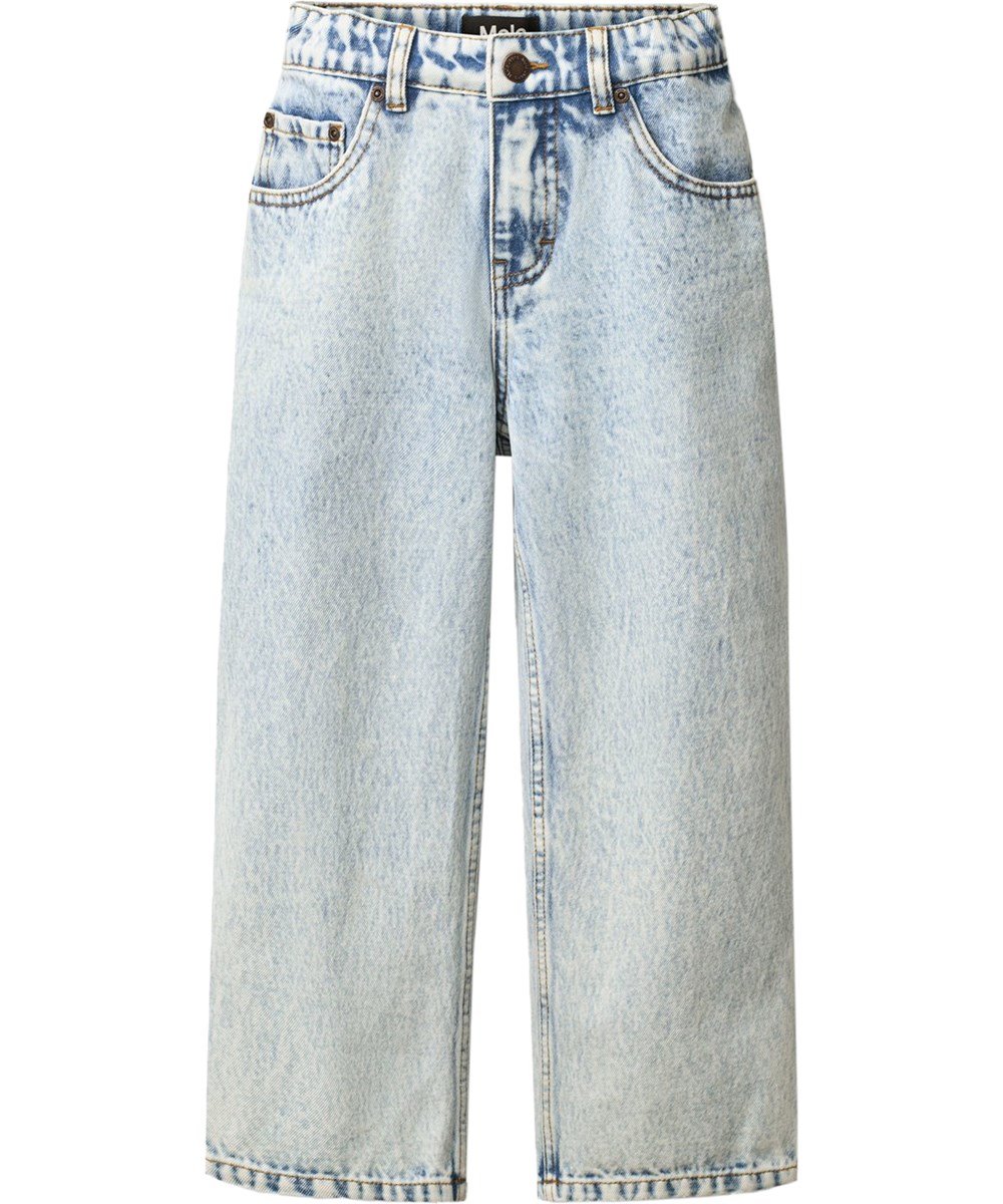 Aiden - Light Stone Denim - Blaue Jeans aus Bio-Baumwolle für Kinder