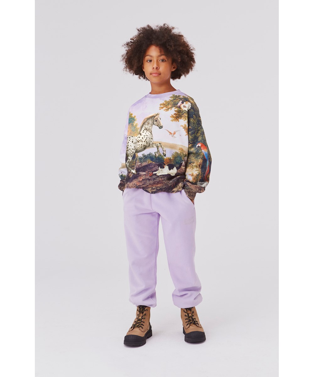 Am - Frozen Lilac - Öko-lila Unisex-Jogginghose