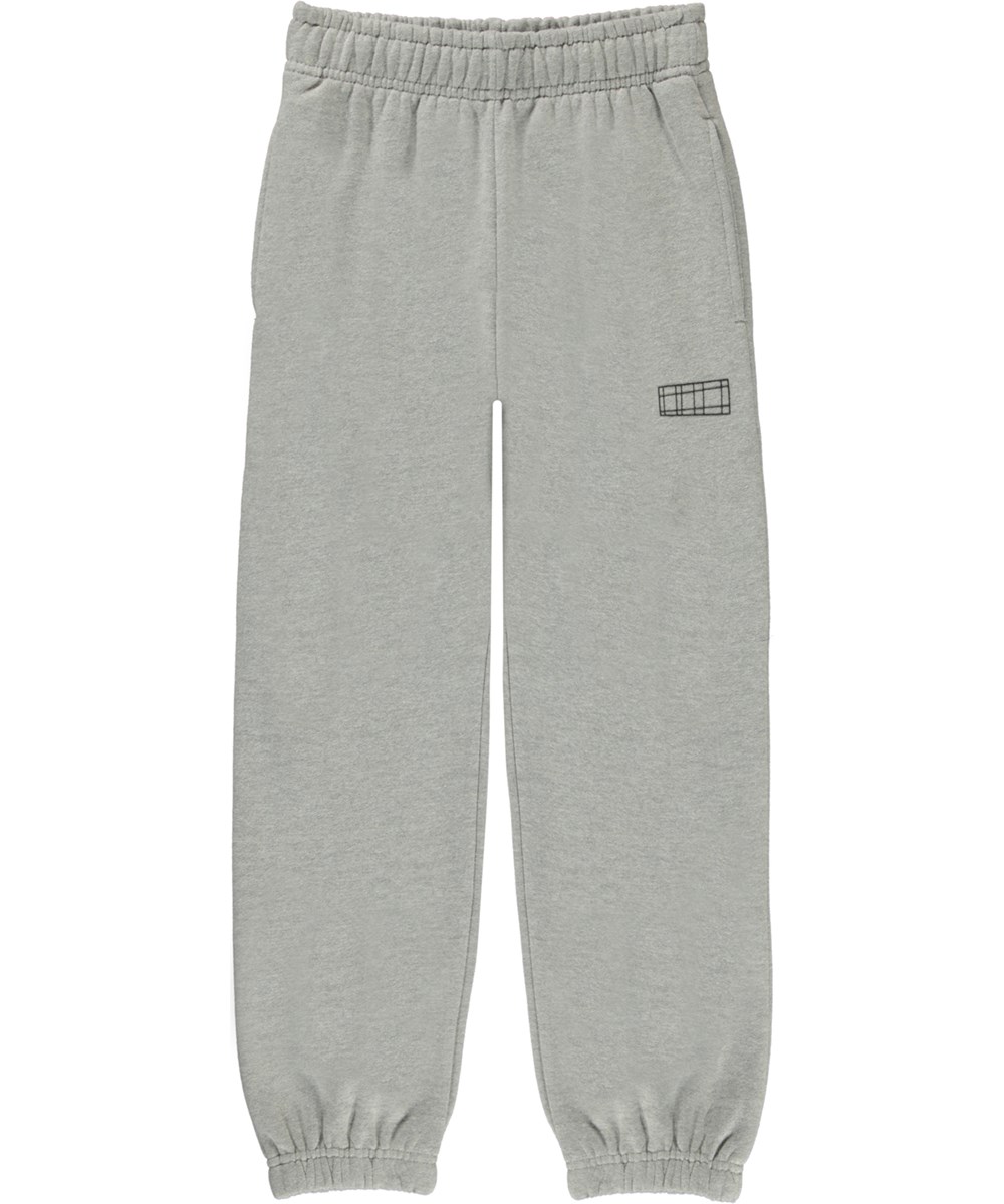 Am - Grey Melange - Öko-graue Unisex-Jogginghose