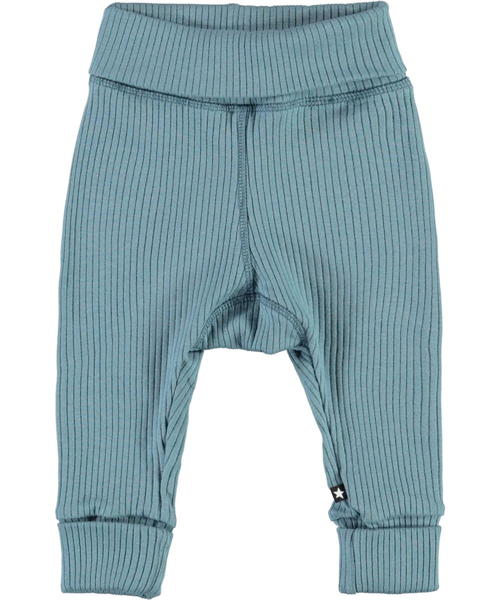 San - Aero - Hellblaue Ripp-Babyhose