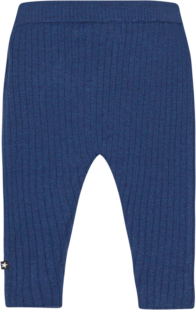 Shadow - Twilight - Dunkelblaue Babyhose aus Kaschmirmischung