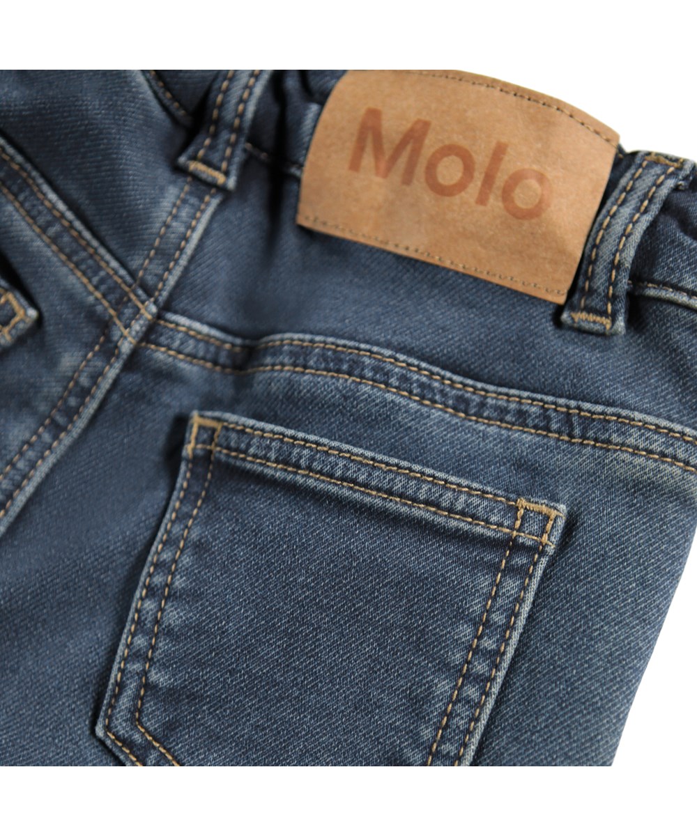 Solo - Vintage Denim - Blaue Jeans für die Kleinen aus dehnbarem weichem Baumwoll-Denim.