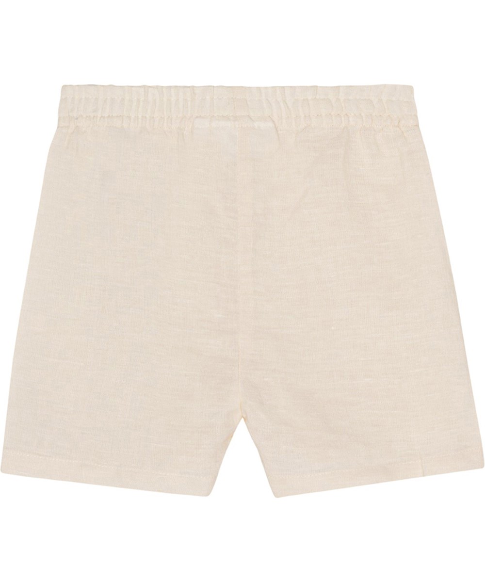 Solar - Summer Sand - Voor kleine kinderen een zandkleurige linnen korte broek